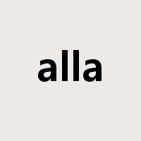 alla是什么意思