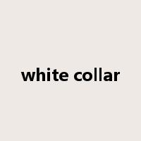 white collar是什么意思