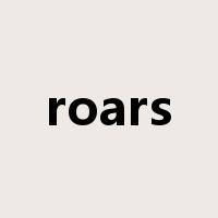 roars是什么意思
