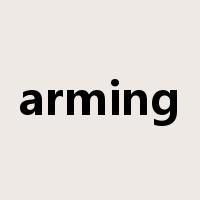 arming是什么意思