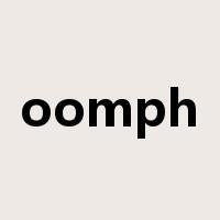 oomph是什么意思