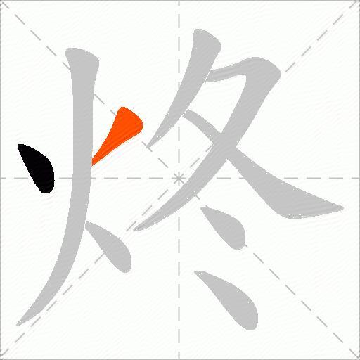 炵