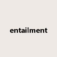 entailment是什么意思