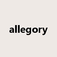 allegory是什么意思