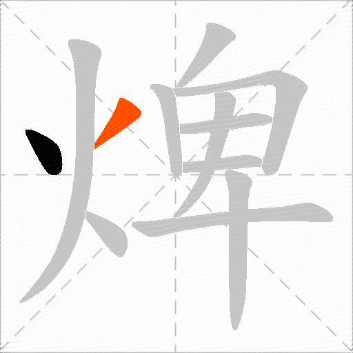 焷