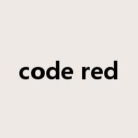 code red是什么意思