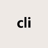 cli是什么意思