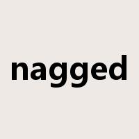 nagged是什么意思