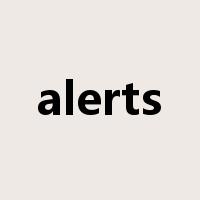 alerts是什么意思
