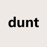 dunt是什么意思