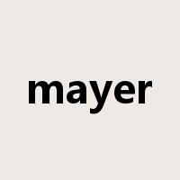 mayer是什么意思