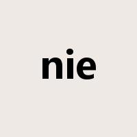 nie是什么意思
