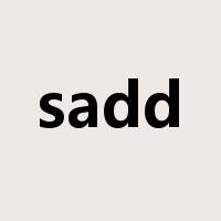sadd是什么意思