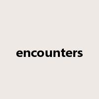 encounters是什么意思