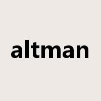 altman是什么意思