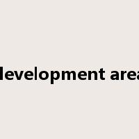 development area是什么意思