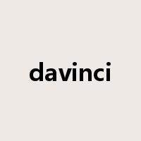 davinci是什么意思