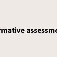 formative assessment是什么意思