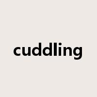 cuddling是什么意思