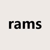 rams是什么意思