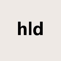hld是什么意思