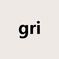 gri是什么意思