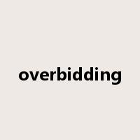 overbidding是什么意思