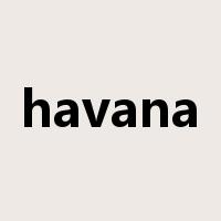 havana是什么意思
