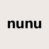 nunu是什么意思