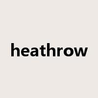 heathrow是什么意思