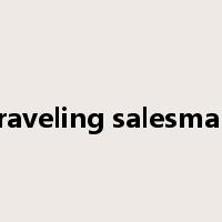 traveling salesman是什么意思