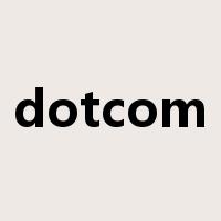 dotcom是什么意思