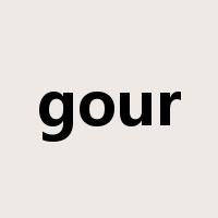 gour是什么意思