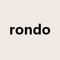 rondo是什么意思