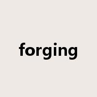 forging是什么意思
