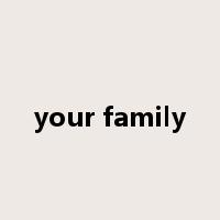 your family是什么意思