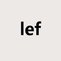 lef是什么意思