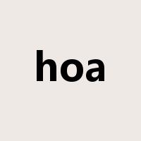 hoa是什么意思