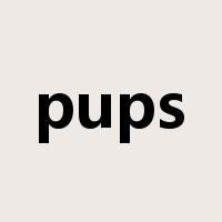 pups是什么意思