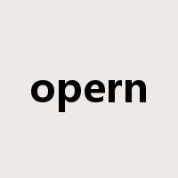 opern是什么意思