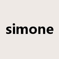simone是什么意思