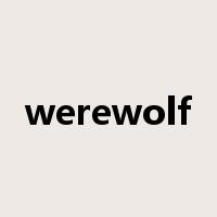 werewolf是什么意思