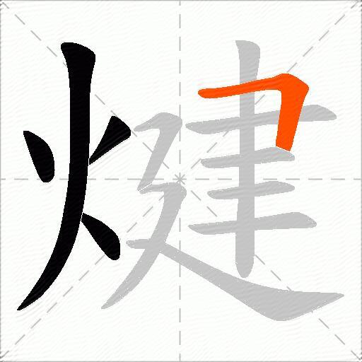 煡