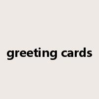 greeting cards是什么意思