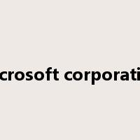 microsoft corporation是什么意思