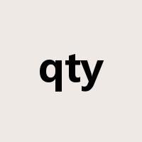 qty是什么意思