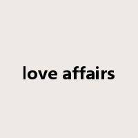 love affairs是什么意思