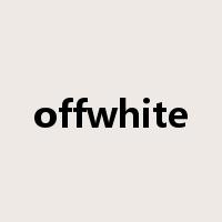 offwhite是什么意思