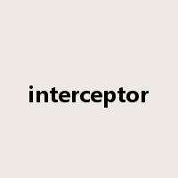 interceptor是什么意思
