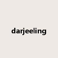 darjeeling是什么意思